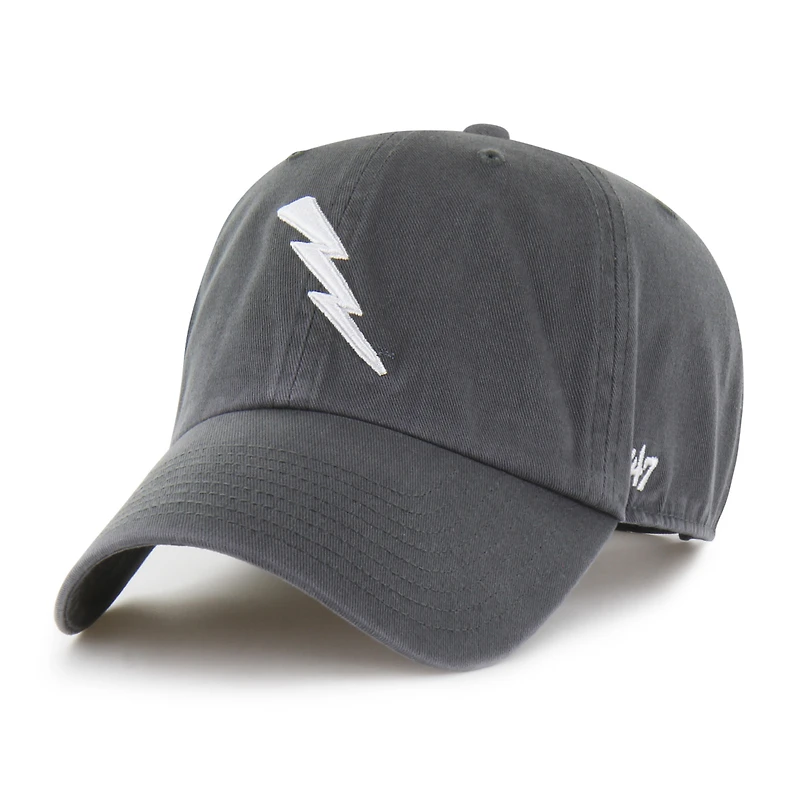 Unisex '47 Charcoal Air Force Falcons Mascot Clean Up Adjustable Hat