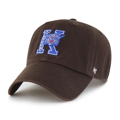 Men's '47  Brown Kentucky Wildcats Vault Clean Up Adjustable Hat