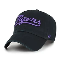 Men's '47  Black LSU Tigers Vault Clean Up Adjustable Hat