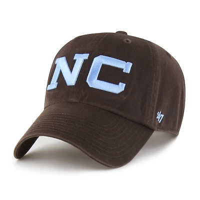 Men's '47 Brown North Carolina Tar Heels Vault Clean Up Adjustable Hat
