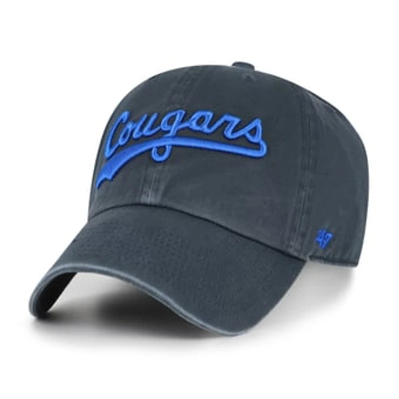Men's '47  Navy BYU Cougars Vault Clean Up Adjustable Hat