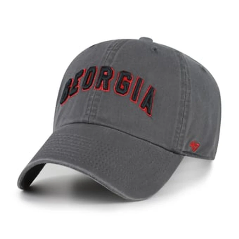 Men's '47 Graphite Georgia Bulldogs Vault Clean Up Adjustable Hat