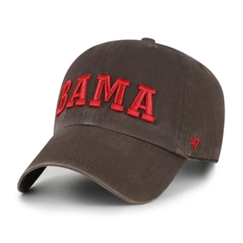 Men's '47 Alabama Crimson Tide Vault Clean Up Adjustable Hat