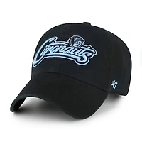 Men's '47  Black UCF Knights Vault Clean Up Adjustable Hat
