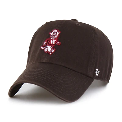 Men's '47 Brown Washington State Cougars Vault Clean Up Adjustable Hat