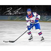 Brock Faber Team USA Autographed 8" x 10" 2026 Winter Olympics Gold Medal Winner Photograph