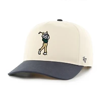 Unisex '47  Natural/Charcoal South Florida Bulls Two-Tone Mascot Golf Hitch Adjustable Hat