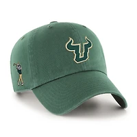 Men's '47  Green South Florida Bulls Sure Shot Clean Up Adjustable Hat
