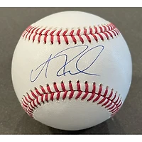 Andrew Fischer Milwaukee Brewers Autographed Baseball