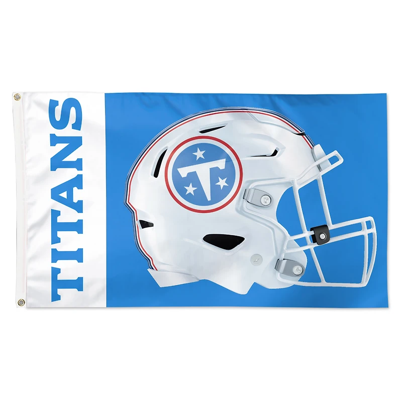 WinCraft Tennessee Titans  Single-Sided Deluxe 3' x 5' Helmet Flag