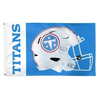 WinCraft Tennessee Titans  Single-Sided Deluxe 3' x 5' Helmet Flag
