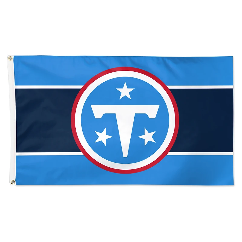WinCraft Tennessee Titans Single-Sided Deluxe 3' x 5' Horizontal Stripe Flag
