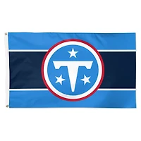 WinCraft Tennessee Titans  Single-Sided Deluxe 3' x 5' Horizontal Stripe Flag