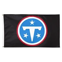 WinCraft Tennessee Titans Black Single-Sided Deluxe 3' x 5' Flag