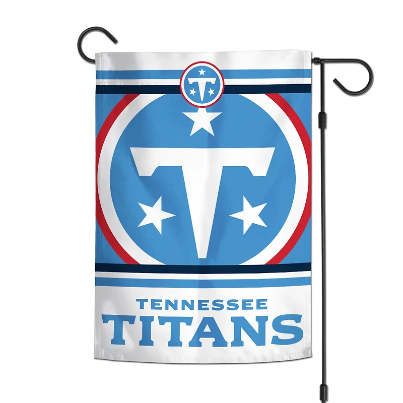 WinCraft Tennessee Titans 12" x 18" Wordmark Double-Sided Garden Flag