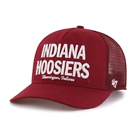 Men's '47 Crimson Indiana Hoosiers Contemporary Hitch Trucker Adjustable Hat