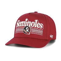 Men's '47  Garnet Florida State Seminoles Script Fade Hitch Adjustable Hat