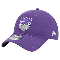 Men's New Era  Purple Sacramento Kings Team 9TWENTY Adjustable Hat