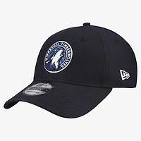 Men's New Era  Navy Minnesota Timberwolves Team 9TWENTY Adjustable Hat
