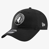 Men's New Era Black Minnesota Timberwolves 9TWENTY Adjustable Hat