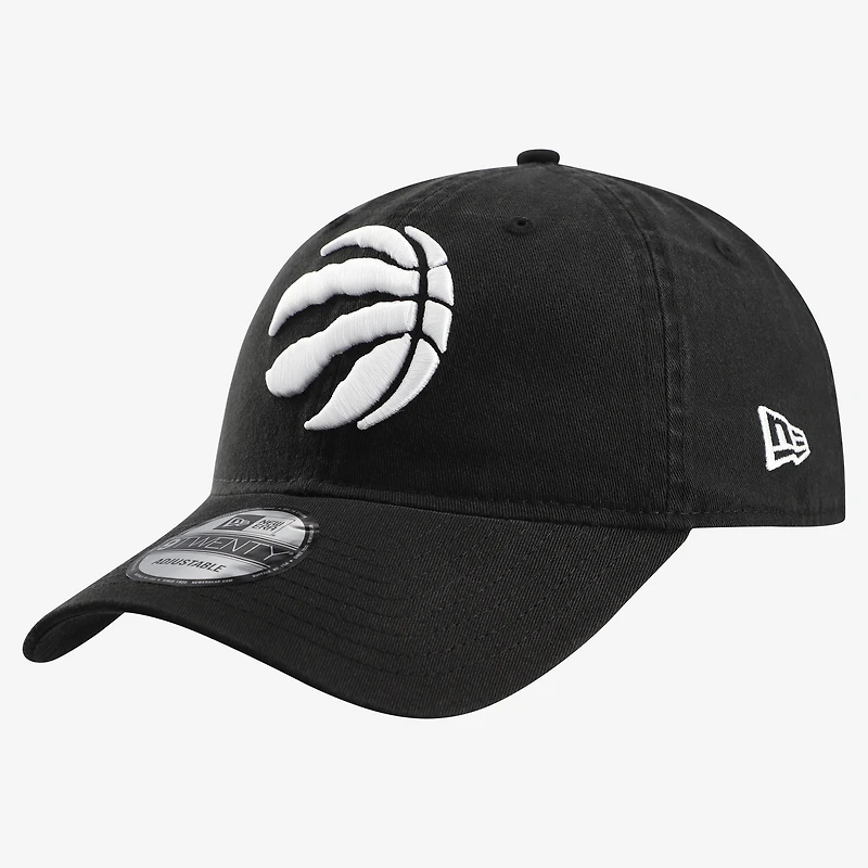 Men's New Era Black Toronto Raptors 9TWENTY Adjustable Hat