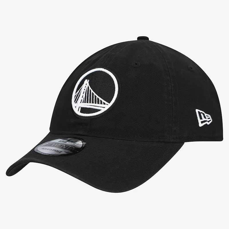 Men's New Era Black Golden State Warriors 9TWENTY Adjustable Hat