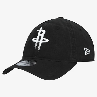 Men's New Era Black Houston Rockets 9TWENTY Adjustable Hat
