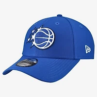 Men's New Era  Blue Orlando Magic Team 9FORTY Adjustable Hat