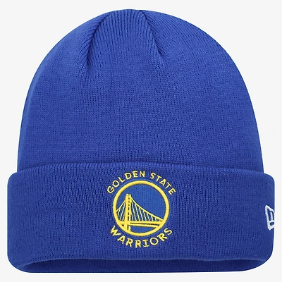 Men's New Era Royal Golden State Warriors Cuffed Knit Hat