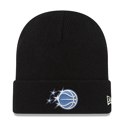 Men's New Era Black Orlando Magic Cuffed Knit Hat