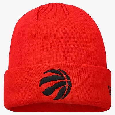 Men's New Era Red Toronto Raptors OTC Cuffed Knit Hat