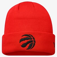 Men's New Era Red Toronto Raptors OTC Cuffed Knit Hat