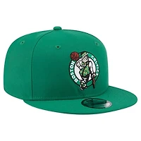 Men's New Era  Green Boston Celtics Team 9FIFTY Snapback Hat