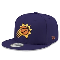 Men's New Era  Purple Phoenix Suns Team 9FIFTY Snapback Hat