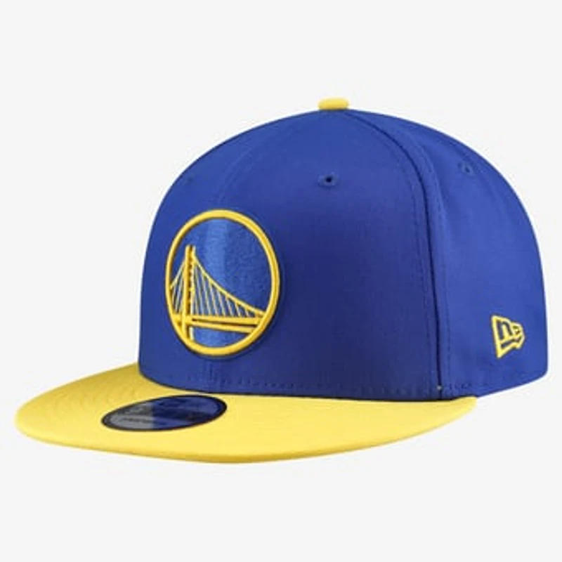 Men's New Era  Royal Golden State Warriors Two-Tone 9FIFTY Snapback Hat