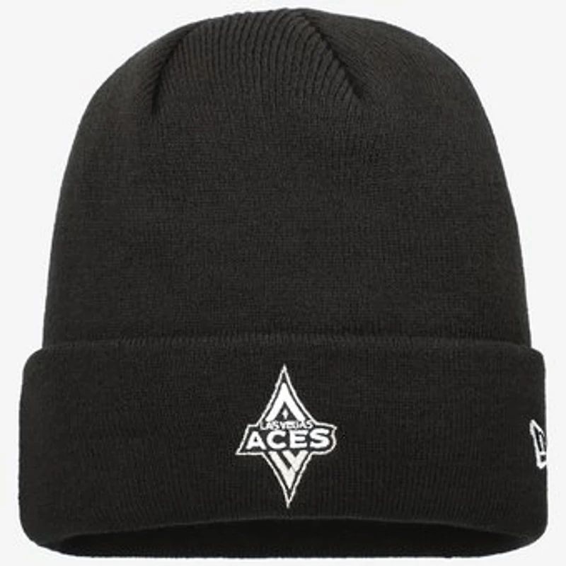Men's New Era Black Las Vegas Aces Cuffed Knit Hat