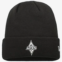Men's New Era Black Las Vegas Aces Cuffed Knit Hat