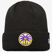 Men's New Era Black Los Angeles Sparks Cuffed Knit Hat