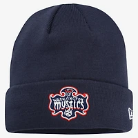 Men's New Era Navy Washington Mystics Cuffed Knit Hat