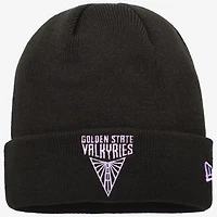 Men's New Era Black Golden State Valkyries Cuffed Knit Hat