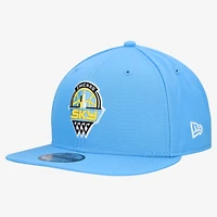 Men's New Era Light Blue Chicago Sky 9FIFTY Snapback Hat