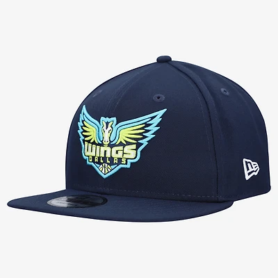 Men's New Era Navy Dallas Wings 9FIFTY Snapback Hat