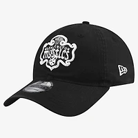 Men's New Era Black Washington Mystics Black & White 9TWENTY Adjustable Hat