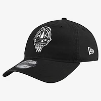 Men's New Era Black Chicago Sky Black & White 9TWENTY Adjustable Hat