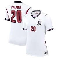 Women's Nike Cole Palmer White England National Team 2026 Home Stadium Replica Jersey