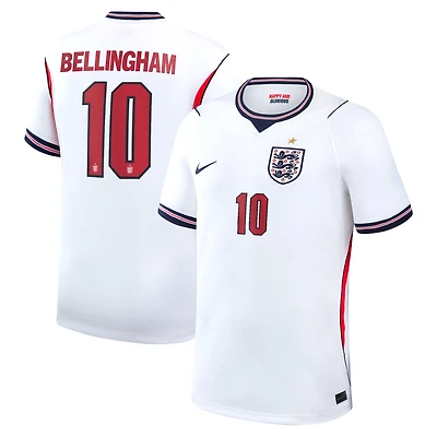 Men's Nike Jude Bellingham White England National Team 2026 Home Stadium Replica Jersey