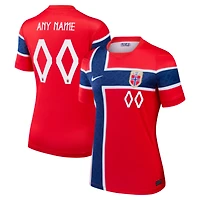 Women's Nike  Red Norway National Team 2026 Home Stadium Replica Custom Jersey