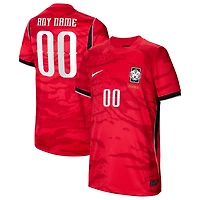 Youth Nike  Red South Korea National Team 2026 Home Stadium Replica Custom Jersey