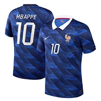 Men's Nike Kylian Mbappé Blue France National Team 2026 Home Stadium Replica Jersey