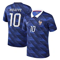 Men's Nike Kylian Mbappé Blue France National Team 2026 Home Stadium Replica Jersey